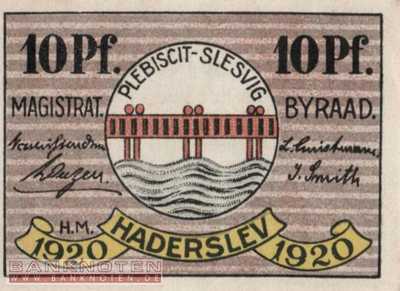 Hadersleben - 10  Pfennig (#VAH001_5_UNC)