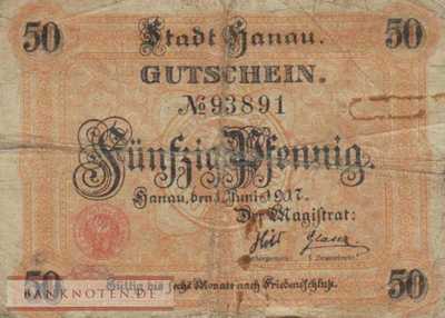 Hanau - 50  Pfennig (#VAH011_2c_VG)