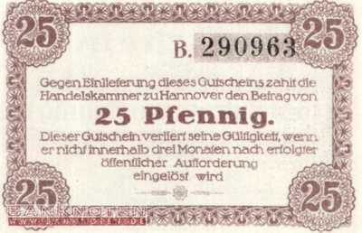Hannover - 25  Pfennig (#VAH013_2a_UNC)