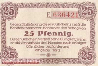 Hannover - 25  Pfennig (#VAH013_5a_AU)