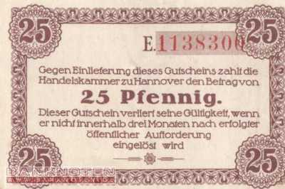 Hannover - 25  Pfennig (#VAH013_5c_UNC)