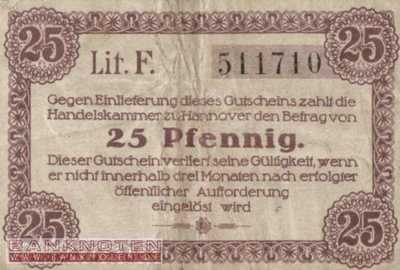 Hannover - 25  Pfennig (#VAH013_6a_VF)