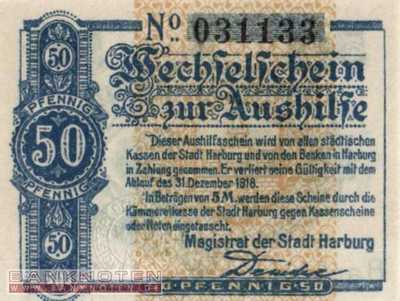 Harburg - 50  Pfennig (#VAH014_1_UNC)