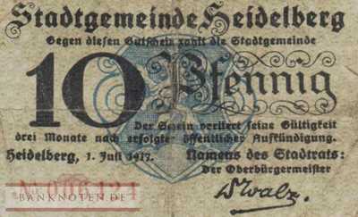 Heidelberg - 10  Pfennig (#VAH019_1a_F)