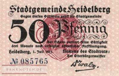 Heidelberg - 50  Pfennig (#VAH019_1b_UNC)