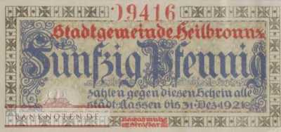 Heilbronn - 50  Pfennig (#VAH021_5b_AU)