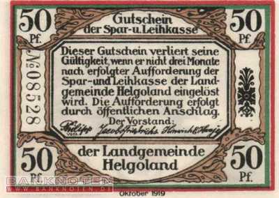 Helgoland - 50  Pfennig (#VAH026_6g-1_UNC)