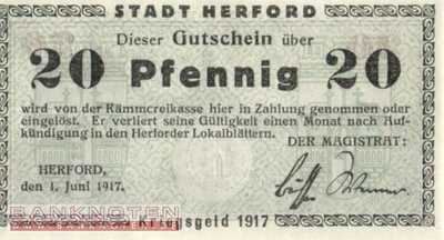 Herford - 20  Pfennig (#VAH028_1c_UNC)