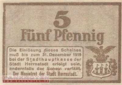 Herrnstadt - 5  Pfennig (#VAH031_1a_UNC)