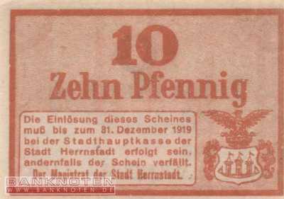 Herrnstadt - 10  Pfennig (#VAH031_1b_UNC)