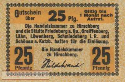 Hirschberg (Schlesien) - 25  Pfennig (#VAH043_5_UNC)
