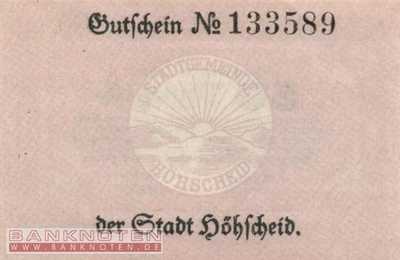 Höhscheid - 50  Pfennig (#VAH045_5_UNC)