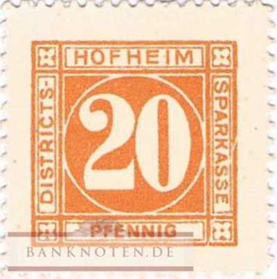 Hofheim - 20  Pfennig (#VAH047_1v_UNC)