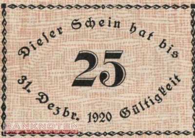 Hohenleipisch - 25  Pfennig (#VAH048_2b_UNC)