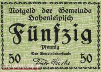 Hohenleipisch - 50  Pfennig (#VAH048_2c_UNC)