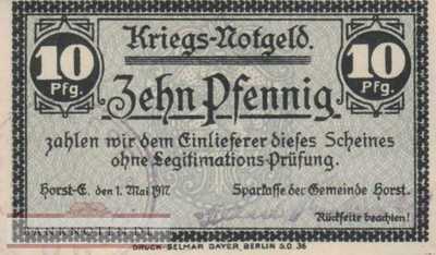 Horst-Emscher - 10  Pfennig (#VAH054_1e_UNC)