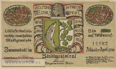 Immenstadt - 50  Pfennig (#VAI004_3b_AU)