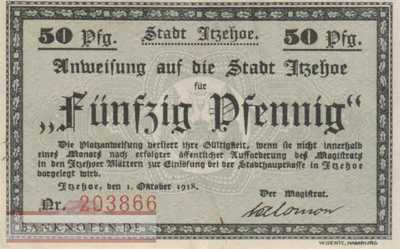 Itzehoe - 50  Pfennig (#VAI007_4b_XF)