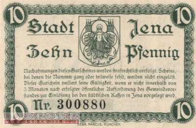 Jena - 10  Pfennig (#VAJ006_4a_UNC)