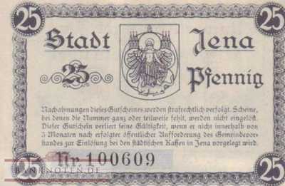 Jena - 25  Pfennig (#VAJ006_4b_UNC)