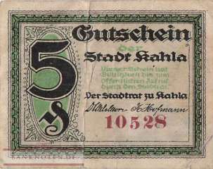 Kahla - 5  Pfennig (#VAK001_8_VF)
