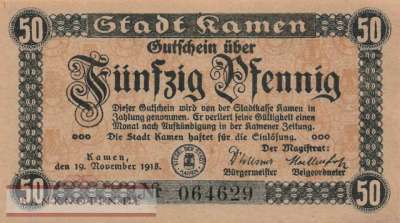 Kamen - 50  Pfennig (#VAK004_2_UNC)