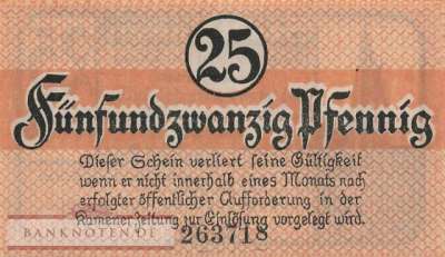 Kamen - 25  Pfennig (#VAK004_4a_UNC)