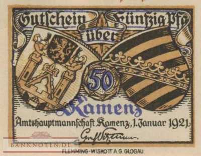 Kamenz - 50  Pfennig (#VAK005_4b_AU)