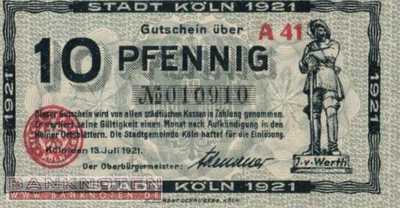 Köln - 10  Pfennig (#VAK030_16a_UNC)