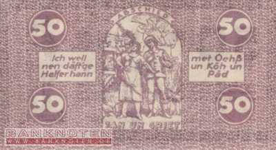 Köln - 50  Pfennig (#VAK030_16c_UNC)