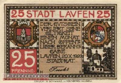 Laufen - 25  Pfennig (#VAL020_1a_UNC)