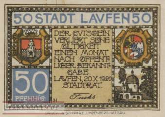 Laufen - 50  Pfennig (#VAL020_1b_AU)