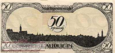 Laupheim - 50  Pfennig (#VAL023_3b_AU)