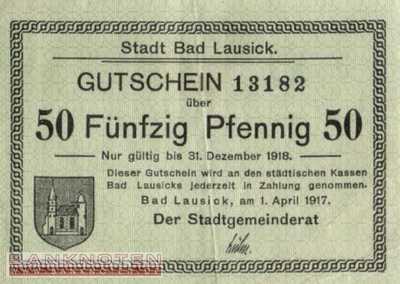 Lausick, Bad - 50  Pfennig (#VAL026_1_VF)