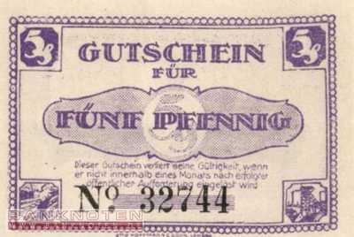Lehrte - 5  Pfennig (#VAL030_1a_UNC)