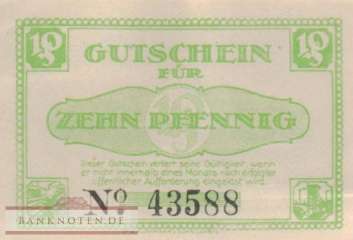 Lehrte - 10  Pfennig (#VAL030_1b_UNC)