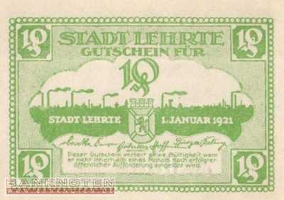 Lehrte - 10  Pfennig (#VAL030_1f_UNC)