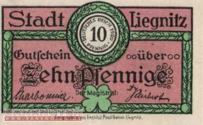 Liegnitz - 10  Pfennig (#VAL042_9a_UNC)