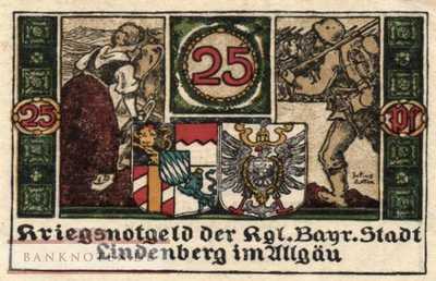 Lindenberg i. Allgäu - 25  Pfennig (#VAL047_3b_UNC)