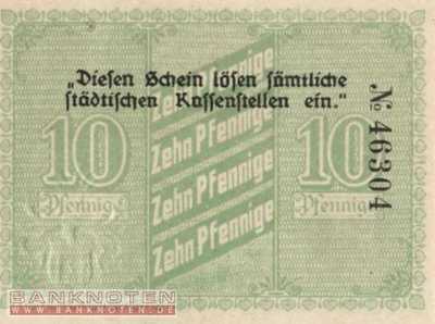 Löbau - 10  Pfennig (#VAL057_2a-2_UNC)