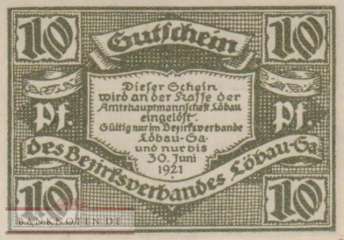 Löbau - 10  Pfennig (#VAL058_6b_UNC)