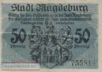 Magdeburg - 50  Pfennig (#VAM002_3b_F)