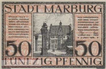 Marburg - 50  Pfennig (#VAM007_3_UNC)