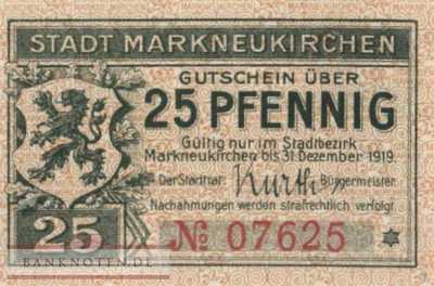 Markneukirchen - 25  Pfennig (#VAM012_2b_UNC)