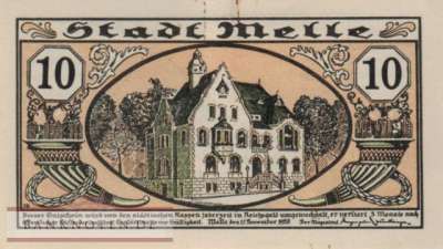 Melle - 10  Pfennig (#VAM027_7a_AU)