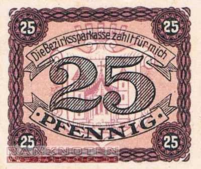 Mellrichstadt - 25  Pfennig (#VAM029_3c_UNC)