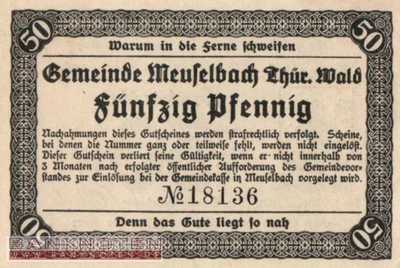 Meuselbach - 50  Pfennig (#VAM034_2c_XF)