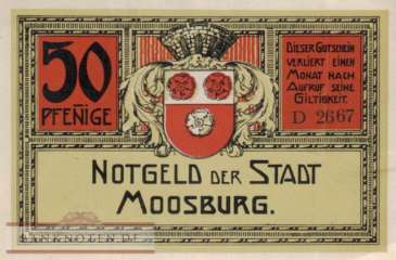 Moosburg - 50  Pfennig (#VAM048_1b_AU)