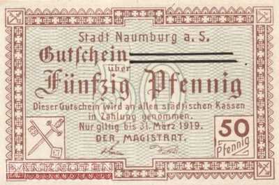 Naumburg - 50  Pfennig - MUSTER (#VAN004_1M_UNC)