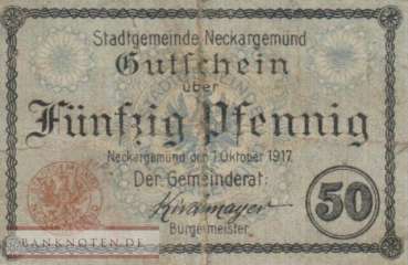 Neckargemünd - 50  Pfennig (#VAN006_1b_F)